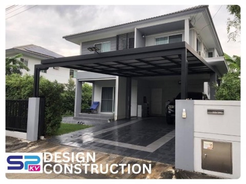 ช่างรับเหมาต่อเติมโครงหลังคา กทม